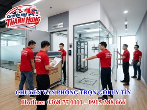 Chuyển văn phòng tại Hòa Xuân uy tín