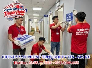 Chuyển văn phòng tại Khánh Hòa uy tín giá rẻ