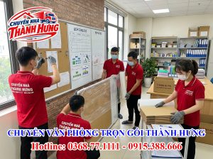 Chuyển văn phòng Thành Hưng tại Liên Chiểu